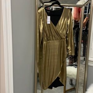 Stunning New Year’s Eve Dress GOLD